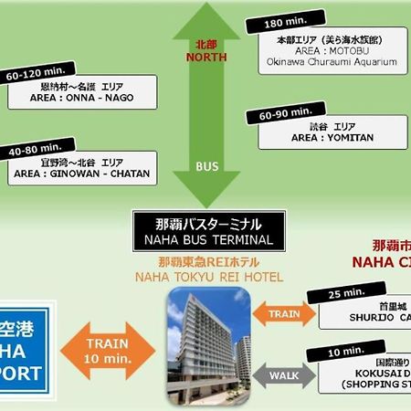 Naha Tokyu REI Hotel Exterior foto